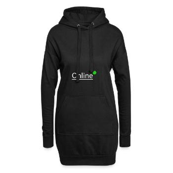 Internet - Hoodie Dress - black - Front