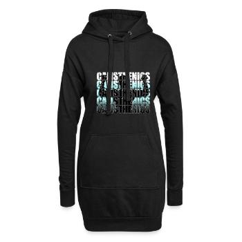 Callisthénie - Sweat-shirt à capuche long Femme - noir - Devant