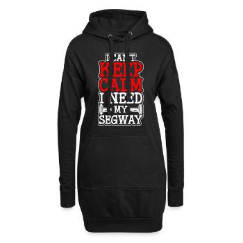 Scooter électrique Scooter Fun Vehicle Floating Board - Sweat-shirt à capuche long Femme - noir - Devant