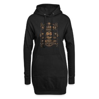 Cadeau D'anniversaire Millésime Fabriqué En 1961 - Sweat-shirt à capuche long Femme - noir - Devant