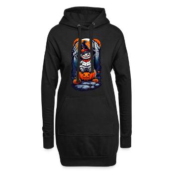 Halloween Clown 04 - Hoodie-Kleid - Schwarz - Vorne