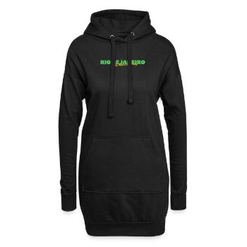 Rio de Janeiro Marvelous City - Hoodie Dress - black - Front