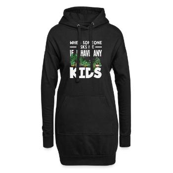 Garden & Plant Lovers Gifts - Hoodie Dress - black - Front