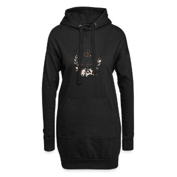 Infirmière Qui Déchire - Métier Passion - Sweat-shirt à capuche long Femme - noir - Devant