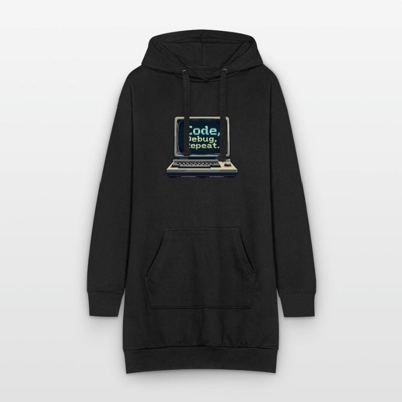 Code Debug Repeat - Software Engineer Hoodie-Kleid