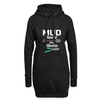 Mud Sweat And Shears Gardener Shirt Gift - Hoodie Dress - black - Front