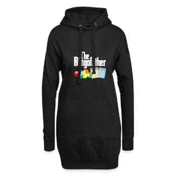 Le cadeau de chemise Bingofahter Père Papa Fête des pères - Sweat-shirt à capuche long Femme - noir - Devant