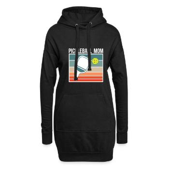 Pickleball Mom Mutter Muttertag Mama Shirt - Hoodie-Kleid - Schwarz - Vorne