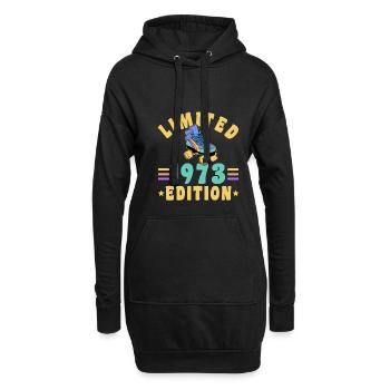 Édition limitée 1973 50e anniversaire - Sweat-shirt à capuche long Femme - noir - Devant