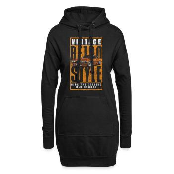 Auto Retro Motorsport Limited Edition - Hoodie-Kleid - Schwarz - Vorne