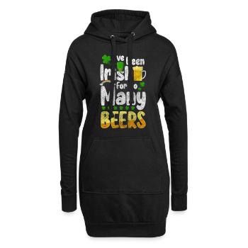 Pub Trinken Ausflug Alkohol - Hoodie-Kleid - Schwarz - Vorne