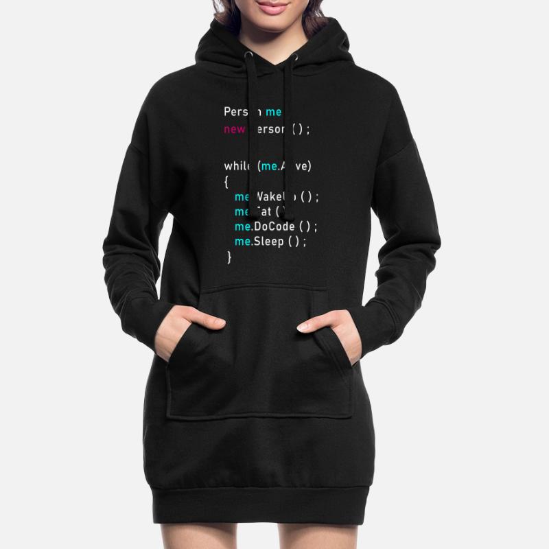 Person me = new Person (); Programmieren Code Java Hoodie-Kleid