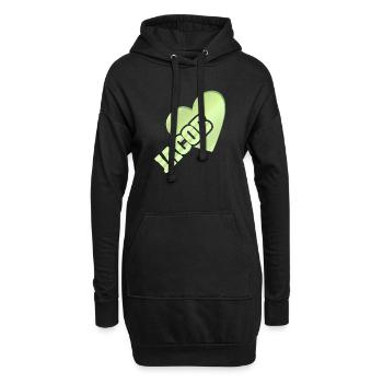 Jacob d’or - Sweat-shirt à capuche long Femme - noir - Devant