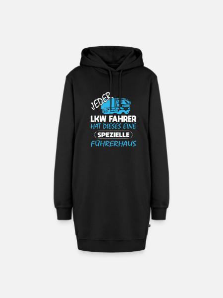 Lkw Fahrer Kraftfahrer LKW-Fahrer - Hoodie-Kleid - Schwarz