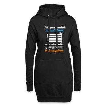 Heizungsbauer Heizungsbau Klempner Installateur - Hoodie-Kleid - Schwarz - Vorne