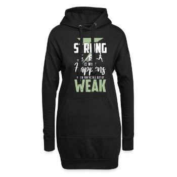 Triathlon - Sweat-shirt à capuche long Femme - noir - Devant