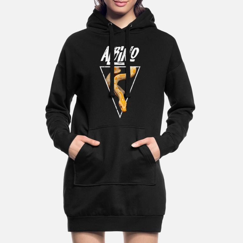 Propriétaire de serpent Python birman Sweat-shirt à capuche long Femme
