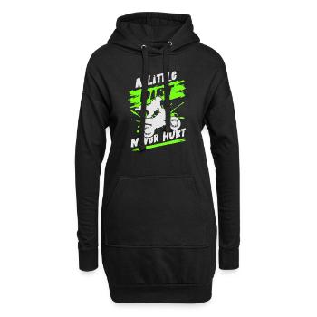 Motocross Dirt Bike Rider Moto Supercross MX - Sweat-shirt à capuche long Femme - noir - Devant
