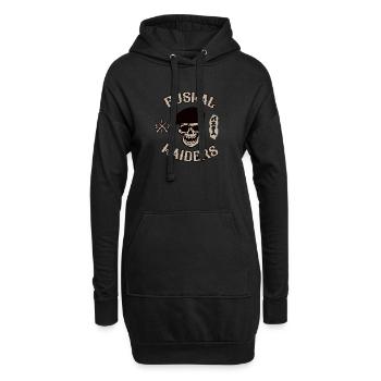 Raiders d’Euskal - Sweat-shirt à capuche long Femme - noir - Devant