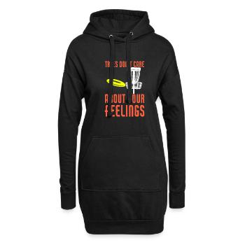 Funny Disc Golf Player Quote Disc Golfing - Hoodie-Kleid - Schwarz - Vorne