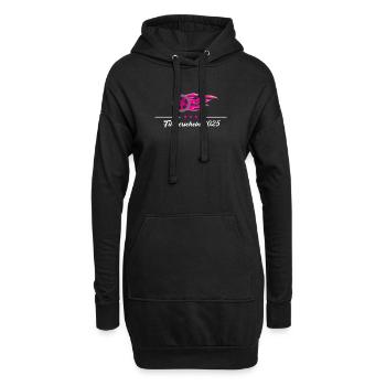 Führerschein Bestanden 2025 Fahrprüfung Auto PKW - Hoodie-Kleid - Schwarz - Vorne