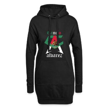 Canelo Alvarez Mexico - Hoodie Dress - black - Front