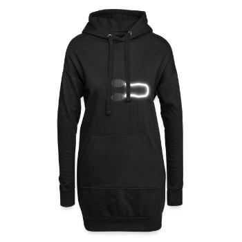 GS 1250 - für Männer und Frauen - Hoodie-Kleid - Schwarz - Vorne
