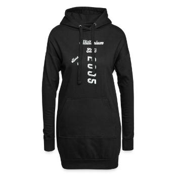 2005 - Hoodie-Kleid - Schwarz - Vorne