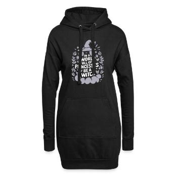 Für magische Kawaii-Liebhaberinnen - Hoodie-Kleid - Schwarz - Vorne
