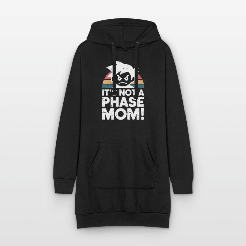 It's not a phase mom! Emo Goth Alternative Hoodie-Kleid