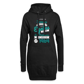 60th Anniversary - Best May 1964 - Hoodie Dress - black - Front