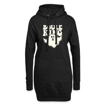 Tenue Boule King Queen pour les joueurs de boules - Sweat-shirt à capuche long Femme - noir - Devant
