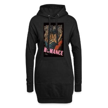 VINTAGE ROMANCE 6 BIS von Yume Origins - Hoodie-Kleid - Schwarz - Vorne