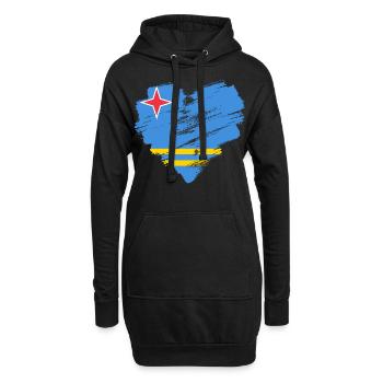 Aruba - Hoodie-Kleid - Schwarz - Vorne