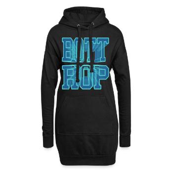 Bottrop Deutschland Stadt 3D Schrift Skyline - Hoodie-Kleid - Schwarz - Vorne