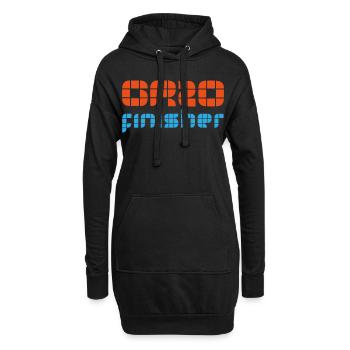 Corse GR20 finisher Sentier de randonnée longue distance Pèlerin Randonnée - Sweat-shirt à capuche long Femme - noir - Devant