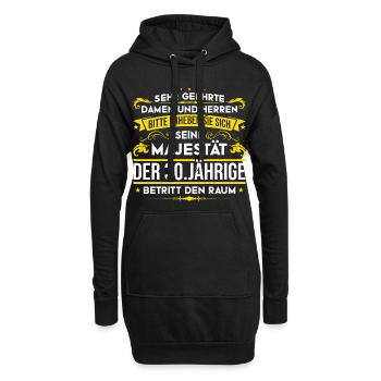 30.Geburtstag Männer Mann Geschenk - Hoodie-Kleid - Schwarz - Vorne