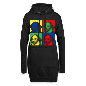 SHAKESPEARE - Hoodie-Kleid - Schwarz - Vorne