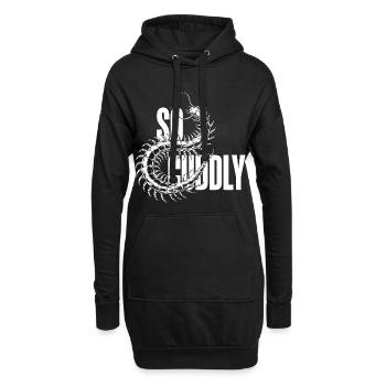 J’adore Scolopender - Sweat-shirt à capuche long Femme - noir - Devant