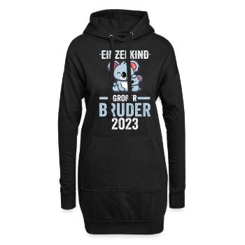 Koala 2023 Bruder - Hoodie-Kleid - Schwarz - Vorne