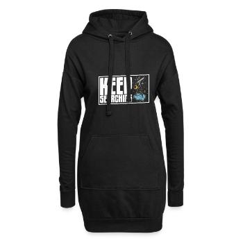 Télescope Astronomie Astronomy Hobby - Sweat-shirt à capuche long Femme - noir - Devant