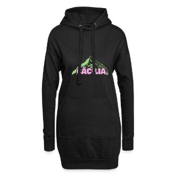 Cadeau pour Cecilia - Sweat-shirt à capuche long Femme - noir - Devant
