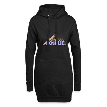 Lustig für Rosalie Geschenkidee Spaß - Hoodie-Kleid - Schwarz - Vorne