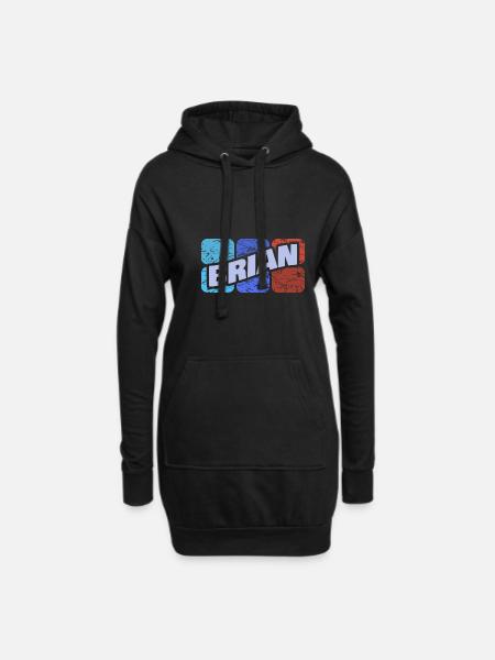 Brian as Brian - Hoodie Dress - black