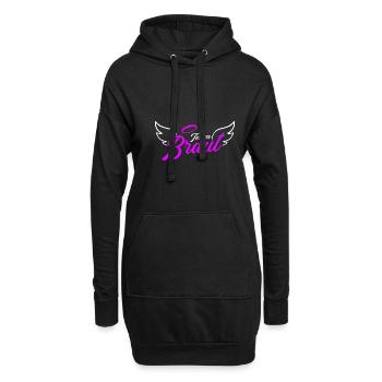 Team Braut Team Bride Junggesellinnenabschied JGA - Hoodie-Kleid - Schwarz - Vorne