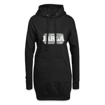 Jarla als Gesundheit - Hoodie-Kleid - Schwarz - Vorne