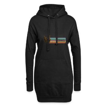 Dreidel Tradition Israel Chanukka Judentum - Hoodie-Kleid - Schwarz - Vorne