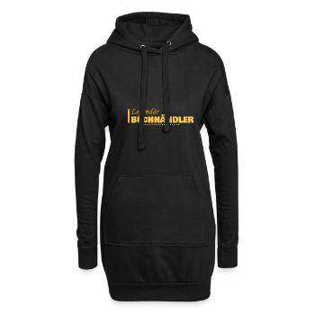 Profession Libraires - Sweat-shirt à capuche long Femme - noir - Devant