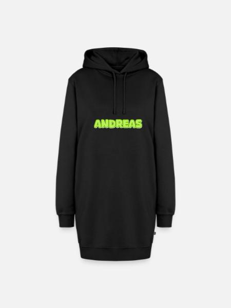 Andreas Andreas - Hoodie-Kleid - Schwarz