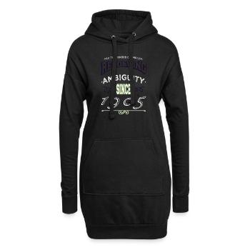Conduire cool fun costume déclaration anniversaire - Sweat-shirt à capuche long Femme - noir - Devant